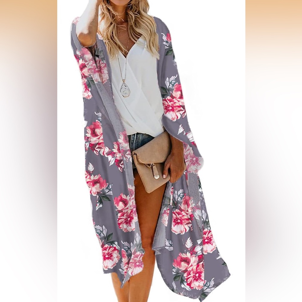 Floral Kimono Cardigan